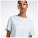 Reebok Γυναικεία κοντομάνικη μπλούζα RI Big Logo Crop Tee